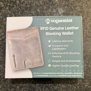 Voguemint RFID Genuine Leather Wallet